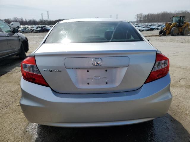 19XFB2F84CE110123 - 2012 HONDA CIVIC EX SILVER photo 6