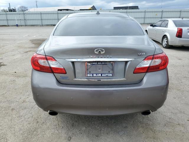 JN1BY1AP2DM513562 - 2013 INFINITI M37 GRAY photo 6