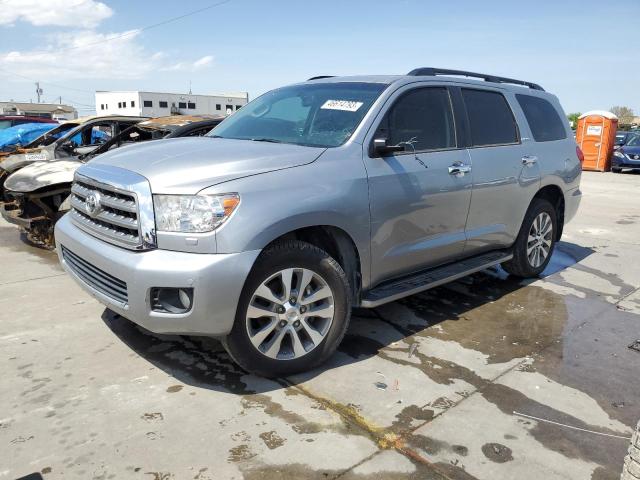 5TDKY5G12HS068936 - 2017 TOYOTA SEQUOIA LIMITED SILVER photo 1