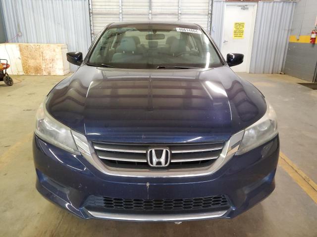 1HGCR2F37EA105282 - 2014 HONDA ACCORD LX BLUE photo 5