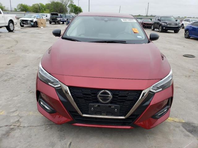 3N1AB8DV4LY223691 - 2020 NISSAN SENTRA SR RED photo 5