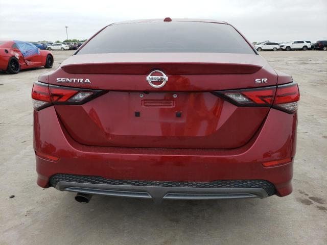 3N1AB8DV4LY223691 - 2020 NISSAN SENTRA SR RED photo 6