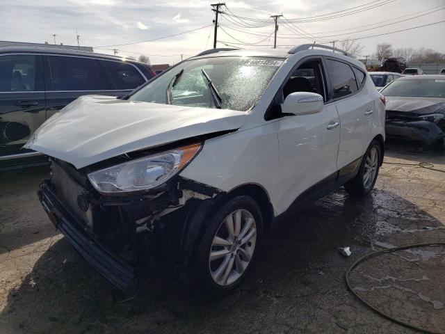 KM8JU3AC4BU291578 - 2011 HYUNDAI TUCSON GLS WHITE photo 1