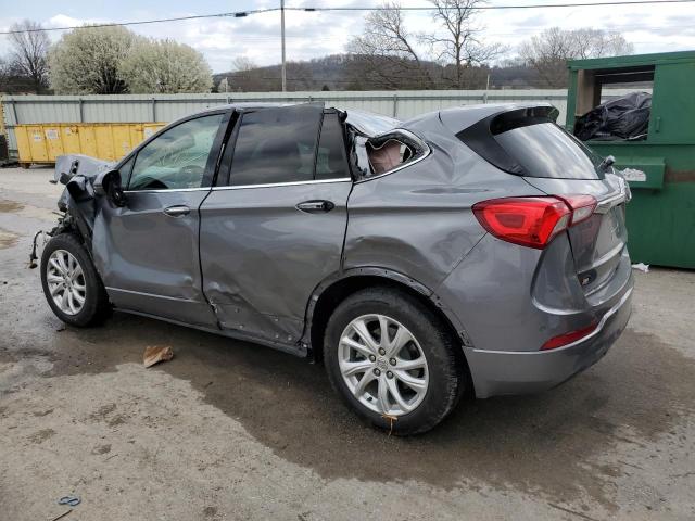 LRBFXBSA4LD147232 - 2020 BUICK ENVISION PREFERRED SILVER photo 2