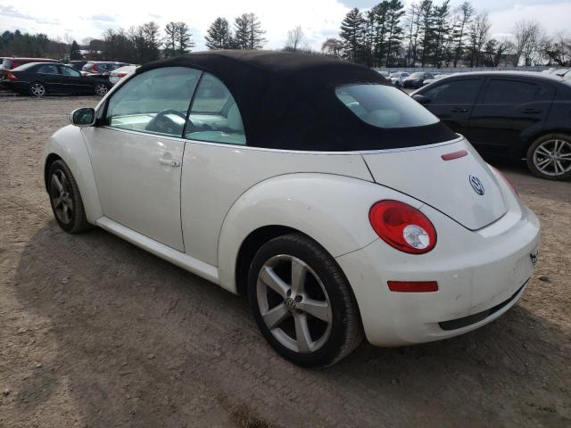 3VWFF31Y57M410599 - 2007 VOLKSWAGEN NEW BEETLE TRIPLE WHITE WHITE photo 2