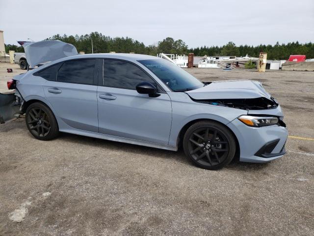 2HGFE2F55NH585267 - 2022 HONDA CIVIC SPORT 灰色 照片 4