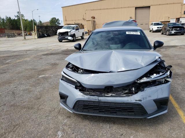 2HGFE2F55NH585267 - 2022 HONDA CIVIC SPORT 灰色 照片 5