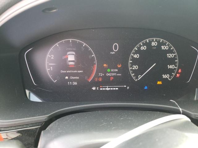 2HGFE2F55NH585267 - 2022 HONDA CIVIC SPORT 灰色 照片 9