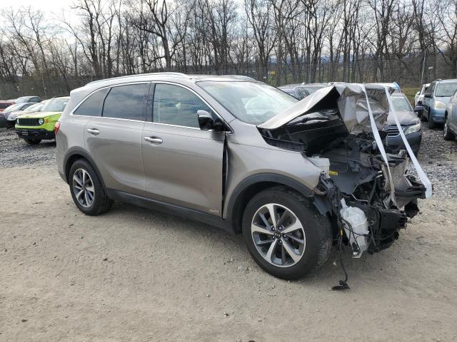 5XYPHDA5XKG514251 - 2019 KIA SORENTO EX GRAY photo 4