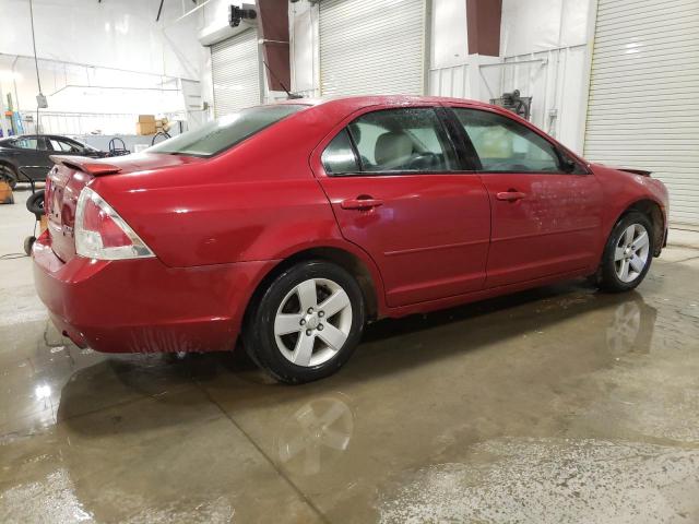 3FAHP01158R142576 - 2008 FORD FUSION SE RED photo 3