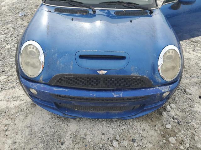 WMWRH33565TF85777 - 2005 MINI COOPER S BLUE photo 11