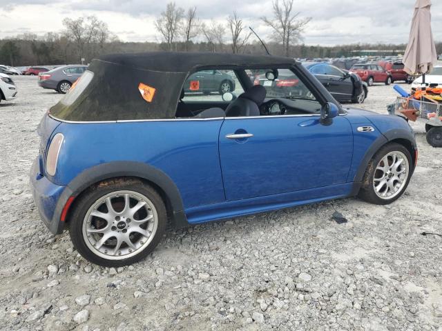 WMWRH33565TF85777 - 2005 MINI COOPER S BLUE photo 3