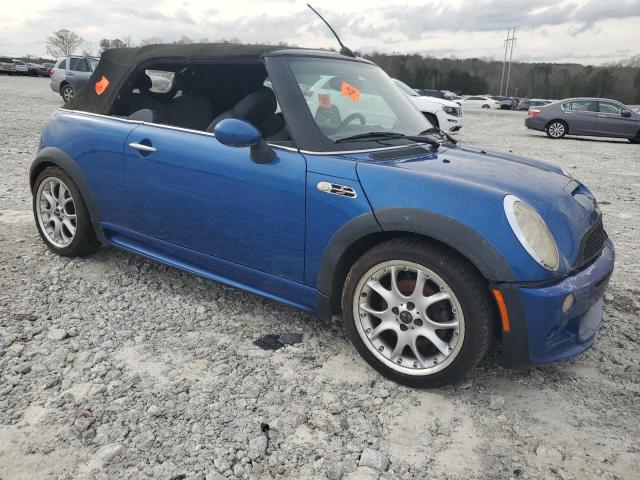 WMWRH33565TF85777 - 2005 MINI COOPER S BLUE photo 4