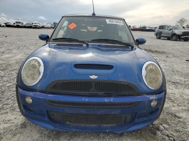 WMWRH33565TF85777 - 2005 MINI COOPER S BLUE photo 5