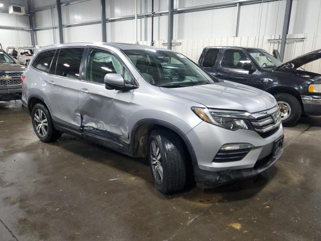 5FNYF6H55HB007740 - 2017 HONDA PILOT EXL SILVER photo 4