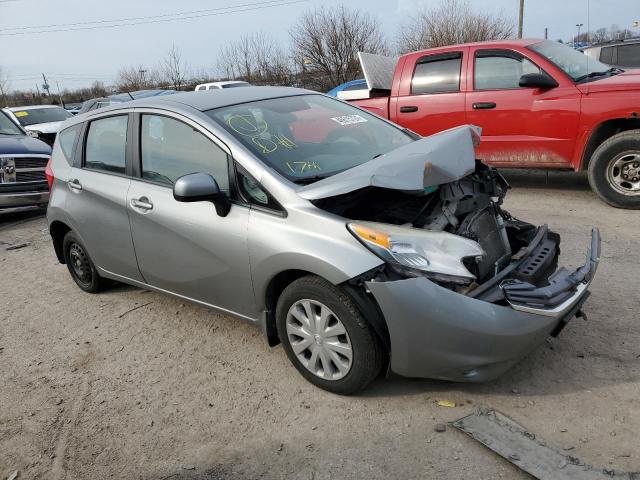 3N1CE2CP4EL373266 - 2014 NISSAN VERSA NOTE S GRAY photo 4