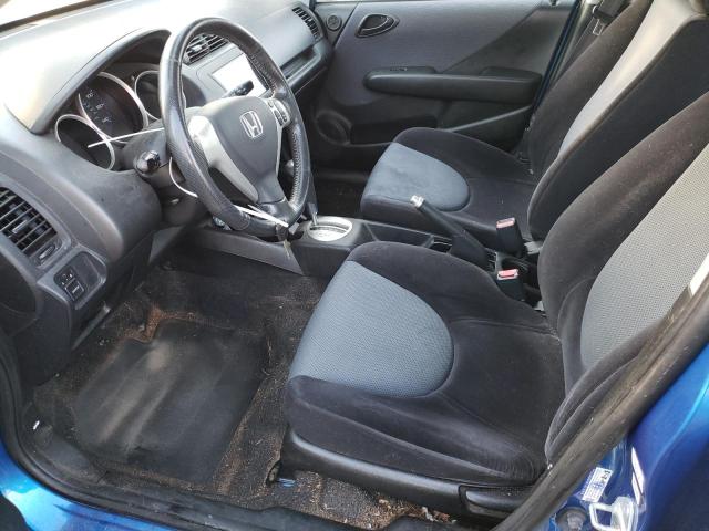 JHMGD38667S050959 - 2007 HONDA FIT S BLUE photo 7