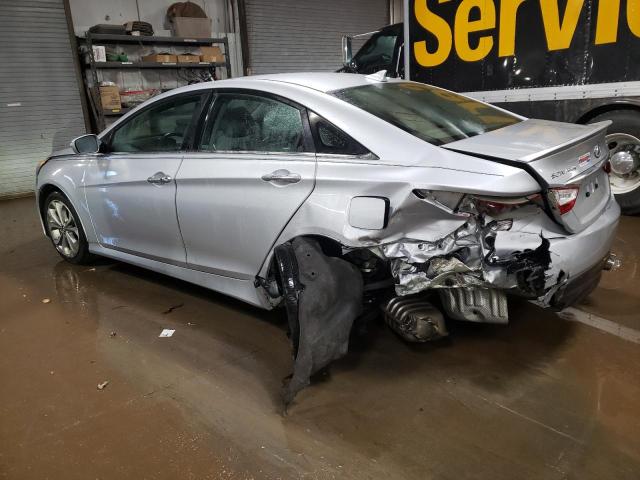 5NPEC4AB9EH811794 - 2014 HYUNDAI SONATA SE SILVER photo 2