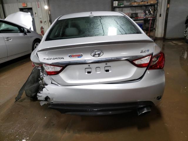 5NPEC4AB9EH811794 - 2014 HYUNDAI SONATA SE SILVER photo 6