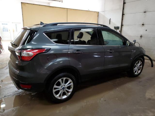 1FMCU9HD4JUC57486 - 2018 FORD ESCAPE SEL GRAY photo 3