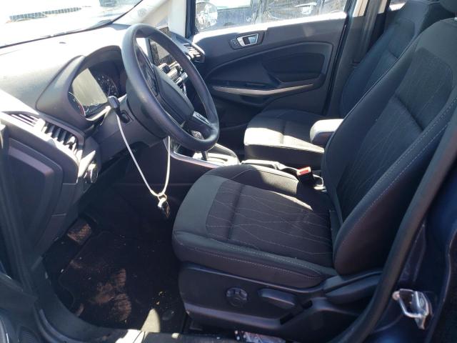 MAJ3S2GE7MC455653 - 2021 FORD ECOSPORT SE BLUE photo 7