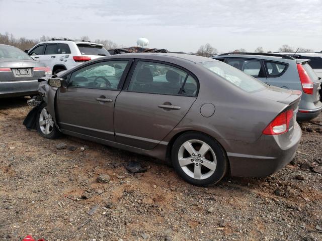 19XFA1F63AE033852 - 2010 HONDA CIVIC LX-S Marron photo 2
