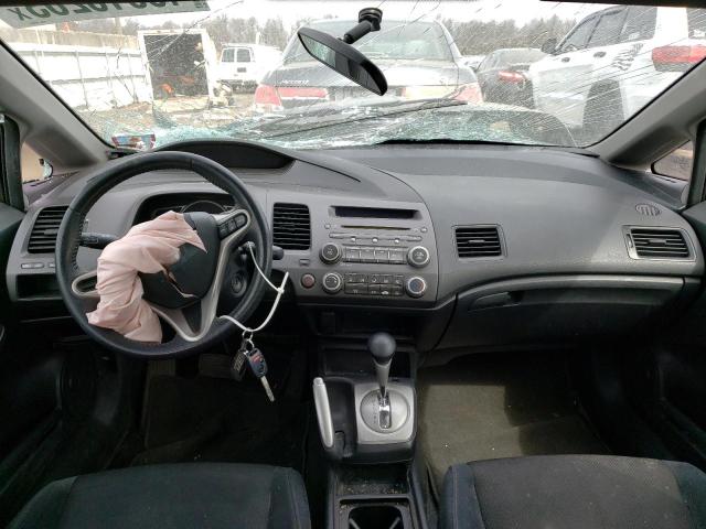 19XFA1F63AE033852 - 2010 HONDA CIVIC LX-S Marron photo 8