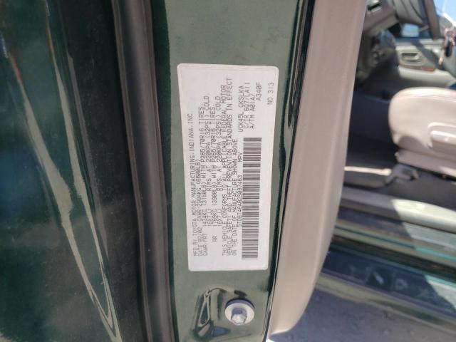 5TDBT48A02S097463 - 2002 TOYOTA SEQUOIA LIMITED GREEN photo 13