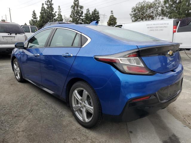 1G1RC6S56HU110042 - 2017 CHEVROLET VOLT LT BLUE photo 2