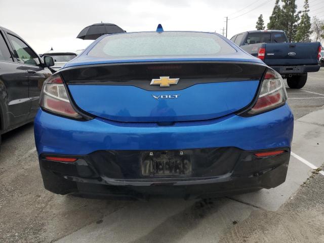 1G1RC6S56HU110042 - 2017 CHEVROLET VOLT LT BLUE photo 6