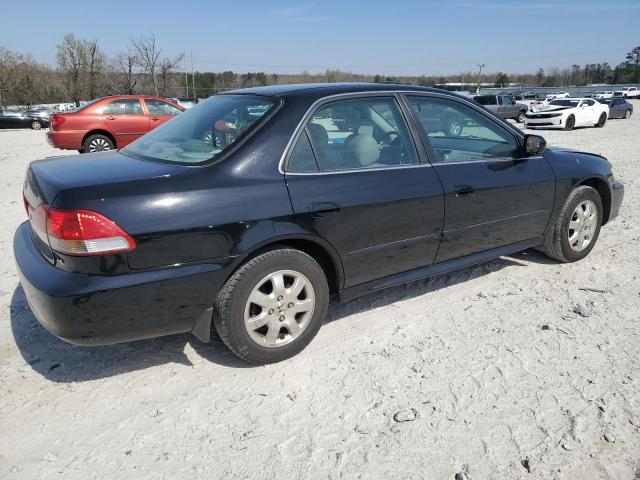 1HGCG56652A160438 - 2002 HONDA ACCORD EX BLACK photo 3