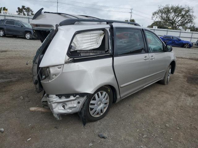 5TDZA23C66S555546 - 2006 TOYOTA SIENNA CE SILVER photo 3