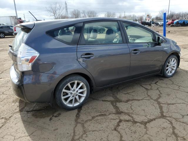 JTDZN3EU9C3171953 - 2012 TOYOTA PRIUS V GRAY photo 3