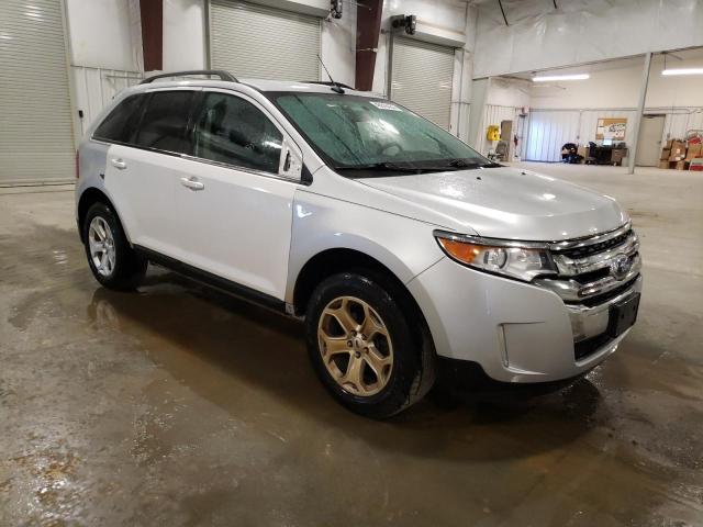 2FMDK4JC6EBA81048 - 2014 FORD EDGE SEL SILVER photo 4