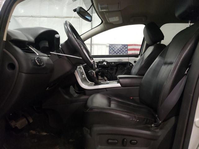 2FMDK4JC6EBA81048 - 2014 FORD EDGE SEL SILVER photo 7