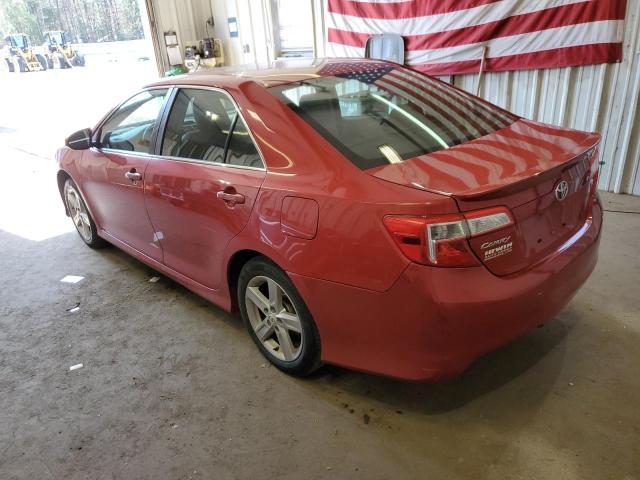 4T1BF1FK6CU625114 - 2012 TOYOTA CAMRY BASE RED photo 2