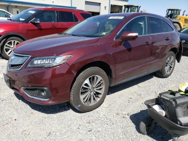 5J8TB4H77HL017776 - 2017 ACURA RDX ADVANCE BURGUNDY photo 1