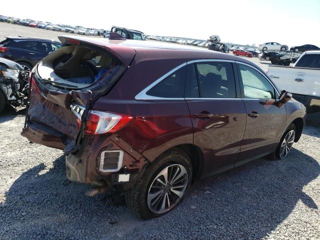 5J8TB4H77HL017776 - 2017 ACURA RDX ADVANCE BURGUNDY photo 3