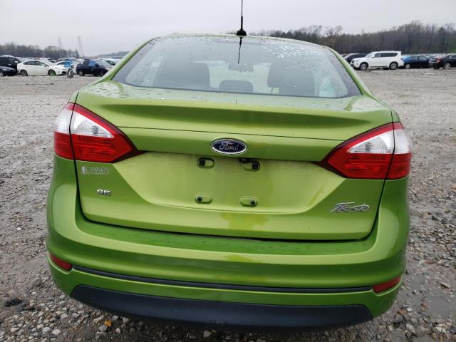 3FADP4BJ0KM139383 - 2019 FORD FIESTA SE GREEN photo 6