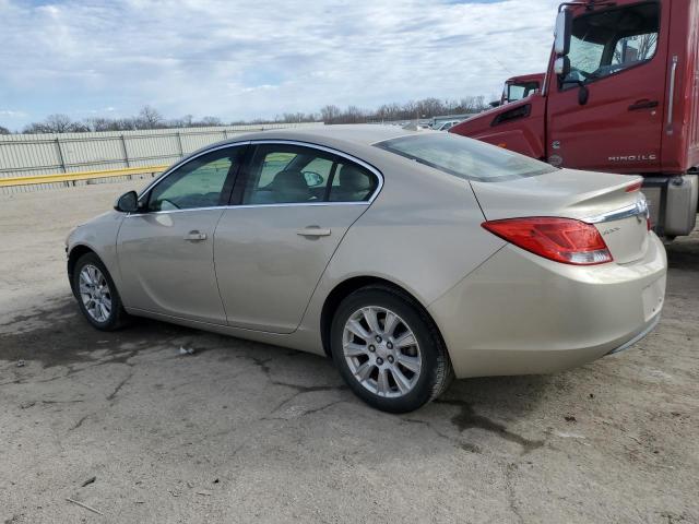 2G4GR5ER5C9136607 - 2012 BUICK REGAL BEIGE photo 2