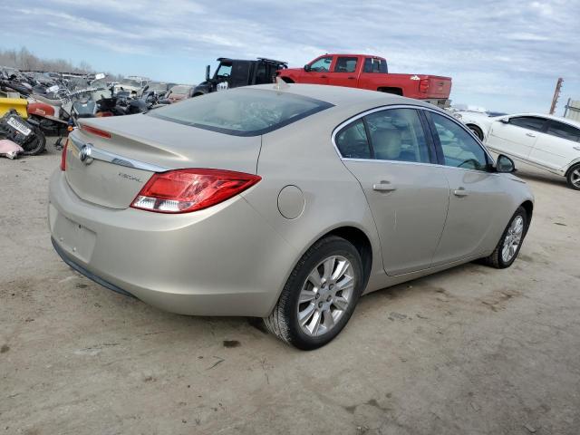 2G4GR5ER5C9136607 - 2012 BUICK REGAL BEIGE photo 3
