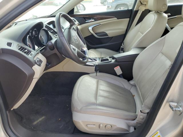 2G4GR5ER5C9136607 - 2012 BUICK REGAL BEIGE photo 7