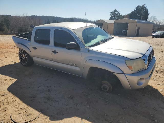 5TEJU62N16Z271677 - 2006 TOYOTA TACOMA DOUBLE CAB PRERUNNER SILVER photo 4