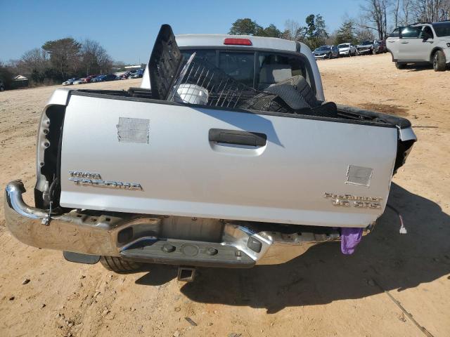 5TEJU62N16Z271677 - 2006 TOYOTA TACOMA DOUBLE CAB PRERUNNER SILVER photo 6