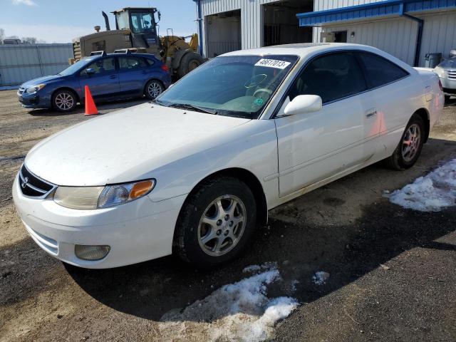 2T1CG22P01C450754 - 2001 TOYOTA CAMRY SOLA SE WHITE photo 1