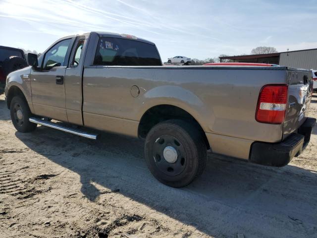 1FTRF12235KC56736 - 2005 FORD F150 TAN photo 2