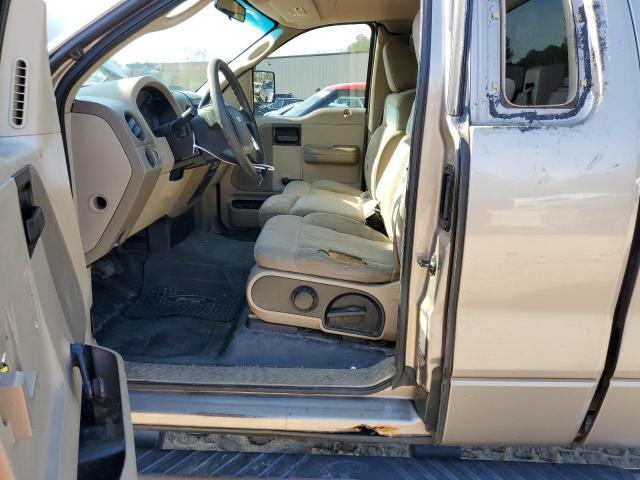 1FTRF12235KC56736 - 2005 FORD F150 TAN photo 7