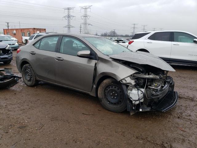 2T1BURHE6KC172320 - 2019 TOYOTA COROLLA L TAN photo 4