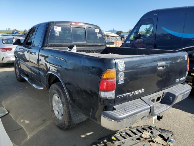 5TBBT4416YS013590 - 2000 TOYOTA TUNDRA ACCESS CAB შავი ფოტო 2