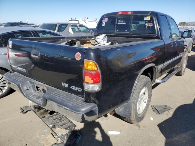 5TBBT4416YS013590 - 2000 TOYOTA TUNDRA ACCESS CAB შავი ფოტო 3